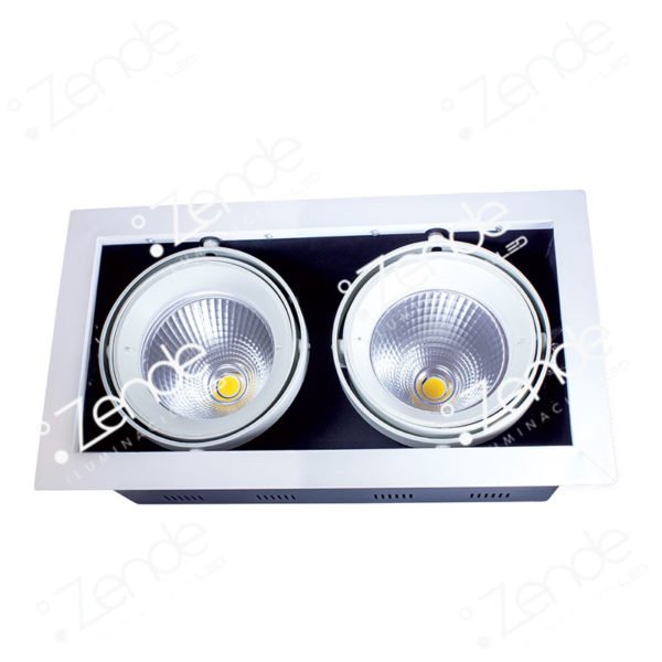 Luminaria empotable doble LED AG-DL-2X30W  ZENDE