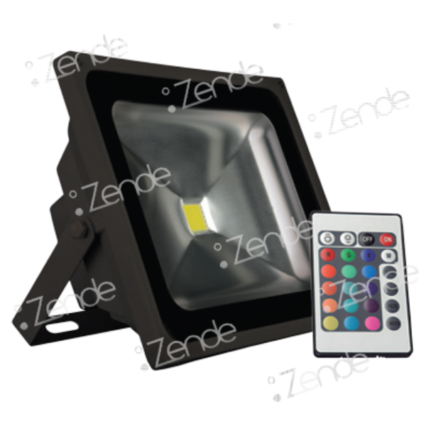 Reflector RGB 10W CON CONTROL INLUYDO AG-REFL-10W-RGB
 ZENDE