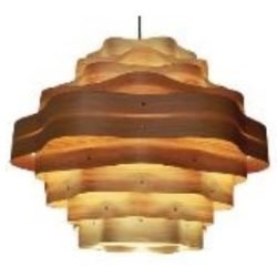 Lampara colgante de madera moderna decorativa LED AGDR-WOOD-P1010 ZENDE