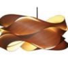 Lampara de madera colgante moderna abstracta LED AGDR-WOOD-P1011 ZENDE