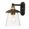 Arbotante Crib LED 1-Light Outdoor Wall Sconce 10315CLBZGLD maxim lighting
