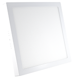 Panel Light de 12W para sobreponer Luminaria  EG-LEPCS-12W Luz Blanco cálido arillo color gris Energain