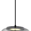 LAMPARA COLGANTE KLIMT NEGRO 350MM 5W LUZ CÁLIDA Q33942-BK QUOR LIGHTING