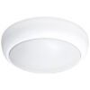 PANEL LED REDONDO SOBREPONER PC A PRUEBA DE VAPOR EXTERIOR 12W BLANCO FRIO