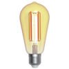LAMPARA LED FILAMENTO ST64 E26 4W DIMEABLE LUZ AMBAR 1800K