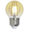 LAMPARA LED FILAMENTO G45 E26 2W LUZ AMBAR 1800K