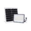 REFLECTOR LED SOLAR CON PANEL SOLAR MONTABLE, CONTROLADOR, SENSOR Y BATERIA RECARGABLE INCLUIDA. 1000LM BLANCO FRIO.