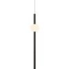 LUMINARIA COLGANTE CRUZE ESFERA NEGRO 12W LUZ CÁLIDA Q10051-BK QUOR LIGTING