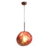 LAMPARA COLGANTE MUNCH ACABADO BR – BRONCE 12 W Q10280-BR QUOR LIGHTING