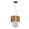 LAMPARA DECORATIVA DANAE ACABADO ORO 1 LUZ Q11604-GD QUOR LIGHTING