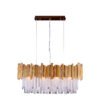 LAMPARA DECORATIVA DANAE ACABADO ORO 4 LUCES Q11607-GD QUOR LIGHTING