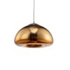 LAMPARA COLGANTE NUBE ACABADO ORO 1 LUZ Q14205-GD QUOR LIGHTING