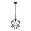 LAMPARA DECORATIVA DALI ACABADO NEGRO 1 LUZ Q17605-BK QUOR LIGHTING