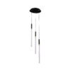 LAMPARA COLGANTE ASTOR ACABADO BG-ORO CEPILLADO 3 LUCES TONO CÁLIDO 15W Q20023-BG QUOR LIGHTING
