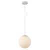 LAMPARA COLGANTE PEROLA ACABADO WH-BLANCO Q21335-WH QUOR LIGHTING