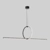 LUMINARIA COLGANTE DECORATIVA TOKYO ACABADO BK-NEGRO 1 LUZ  Q21664-BK QUOR LIGHTING