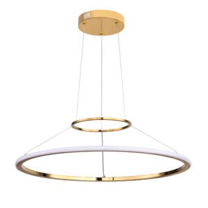 LAMPARA DECORATIVA KREIS ACABADO ORO 1 LUZ Q24481-GD QUOR LIGHTING