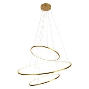 LAMPARA DECORATIVA KREIS ACABADO ORO 1 LUZ Q24483-GD QUOR LIGHTING