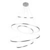 LAMPARA DECORATIVA KREIS ACABADO CROMO 1 LUZ Q24485-CH QUOR LIGHTING