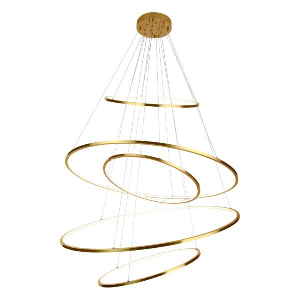 LAMPARA DECORATIVA KREIS ACABADO ORO 1 LUZ Q24485-GD QUOR LIGHTING