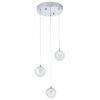 LAMPARA COLGANTE SING ACABADO CH-CROMO 3x5W Q28153-CH QUOR LIGHTING