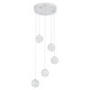 LAMPARA COLGANTE SING ACABADO CH-CROMO 5x5W Q28155-CH QUOR LIGHTING