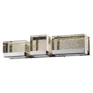 LUMINARIA DE PARED LUNA ACBADO CH-CROMO 3 LUCES 2OW Q30023-CH QUOR LIGHTING