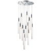 LAMPARA COLGANTE SABLE ACABADO CH-CROMO 13 LUCES Q30113-CH QUOR LIGHTING