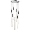 LAMPARA COLGANTE SABLE ACABADO CH-CROMO 7 LUCES Q30117-CH QUOR LIGHTING