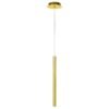 LAMPARA PENDAT 1 LUZ MINHA ACABADO GD-ORO Q30551-GD QUOR LIGHTING