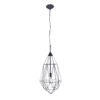 LAMPARA DECORATIVA DALI ACABADO NEGRO 1 LUZ  Q31577-BK QUOR LIGHTING