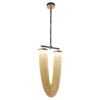 LAMPARA COLGANTE OTHELLO ACABADO GD – ORO WATT 2*12 W Q38002-GD QUOR LIGHTING