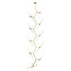 LAMPARA DECORATIVA MILAN VERTICAL ACABADO GD-ORO 20 LUCES Q39749-GD QUOR LIGHTING