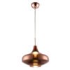 LUMINARIA COLGANTE DECORATIVA VIENA ACABADO CP- CRISTAL COBRE 1 LUZ Q41884-CP QUOR LIGHTING