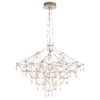 LUMINARIA COLGANTE DECORATIVA TOLOUSE ACABADO CH-CROMO 60 W 72 FOCOS  Q48186-CH QUOR LIGHTING
