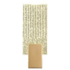 LUMINARIA DE PARED HERA ACABADO GD-ORO 1 LUZ CÁLIDA 5W Q70322-GD QUOR LIGHTING