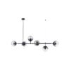 LAMPARA COLGANTE TULIP ACABADO BK-NEGRO E26x6 Q81496-BK QUOR LIGHTING