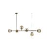 LAMPARA COLGANTE TULIP ACABADO BRZ-BRONCE E26x6 Q81496-BRZ QUOR LIGHTING