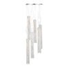 LUMINARIA COLGANTE DECORATIVA TIFFANY ACABADO CR- CRISTAL BISELADO 6 LUCES  Q82866-CR QUOR LIGHTING