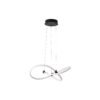 LAMPARA COLGANTE TUB ACABADO BK-NEGRO 3 TONOS 72W Q92772-BK QUOR LIGHTING