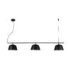 LAMPARA COLGANTE MODERNA CHAPLIN Q93083-BK QUOR LIGTINH