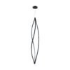 LUMINARIA COLGANTE AKI ACABADO NEGRO 48 W Q98252-BK QUOR LIGHTING
