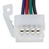 CONECTOR PARA TIRA MANGUERA CON CLAVIJA 127V RGB TECNOLED ML-CT25