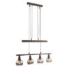 LUMINARIO DECORATIVO TIPO COLGANTE  INCLUYE BOMBILLA DE BCF4W_E12_BC 127V  IP 20  ATEN.    ENERGAIN