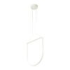 LUMINARIO DECORATIVO TIPO COLGANTE MODELO EG-SEMICIR-18W_BC LUZ BLANCO CÁLIDO A/E ENERGAIN