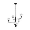 LUMINARIO DECORATIVO INTERIOR PARA SUSPENDER MODELO EG-PRAGA  18W INCLUYE CACAHUATE  (EG-C64-3W G9 BC) IP20  127V ENERGAIN
