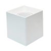 BASE PARA LÁMPARA COLOR BLANCO  TIPO MR16 PARA SOBREPONER  MODELO EG-SHELL-M1 -WHITE INCLUYE DICROICO  S7W_BC_GU5.3 ENERGAIN