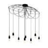 LUMINARIO DECORATIVO INTERIOR TIPO COLGANTE INCLUYE BOMBILLA EG-BF6W V BC E26 ATEN IP20 127V ENERGAIN
